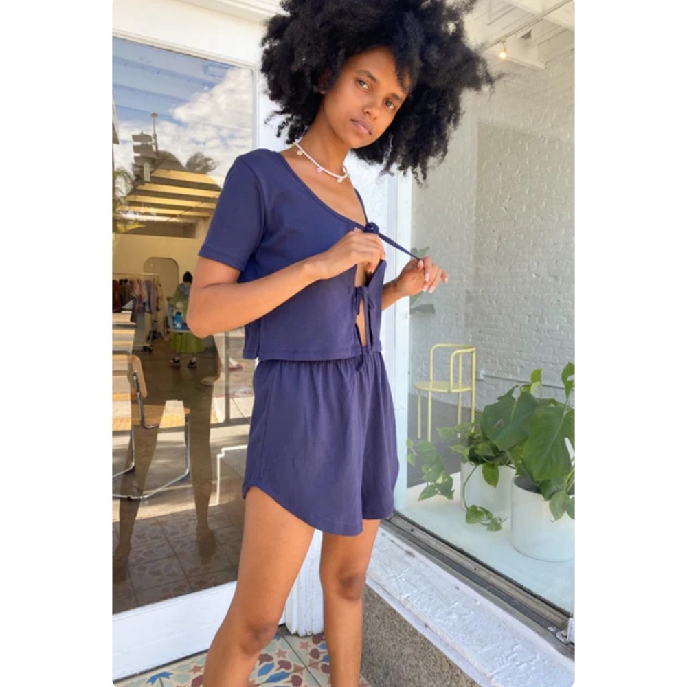 Lisa Says Gah Pajama Shorts from Mia Lounge Set
